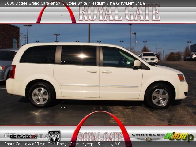 2008 Dodge Grand Caravan SXT in Stone White