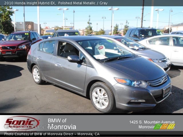 2010 Honda Insight Hybrid EX in Polished Metal Metallic