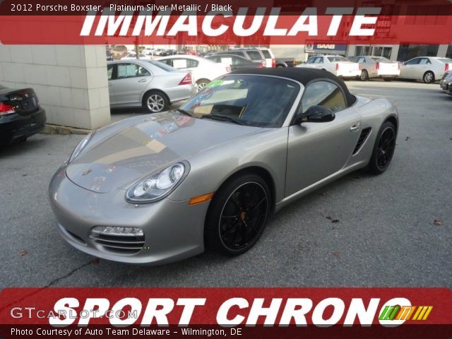 2012 Porsche Boxster  in Platinum Silver Metallic
