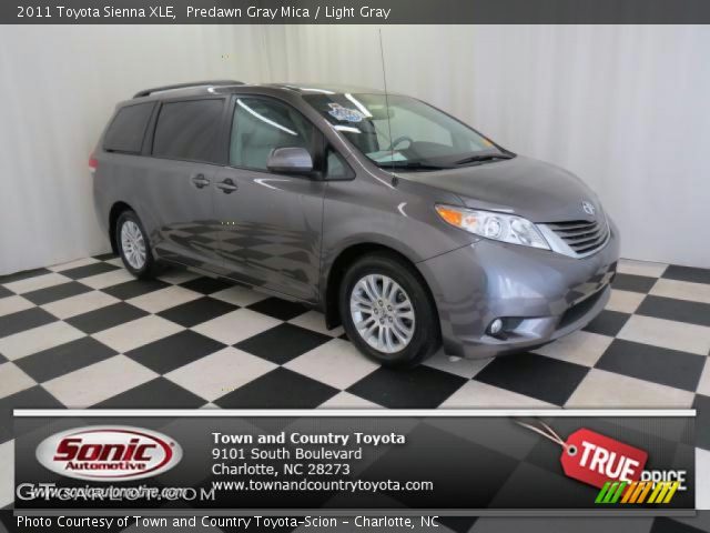 2011 Toyota Sienna XLE in Predawn Gray Mica