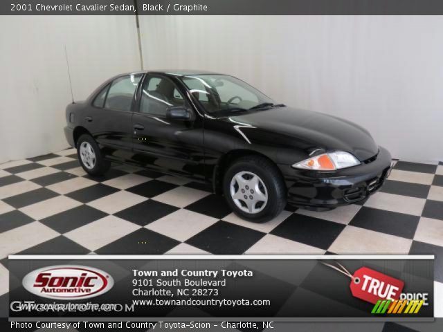 2001 Chevrolet Cavalier Sedan in Black