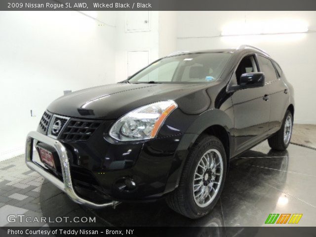 2009 Nissan Rogue SL AWD in Wicked Black