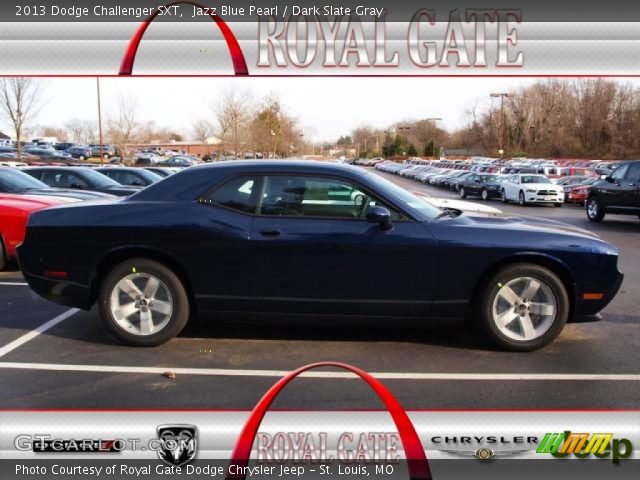 2013 Dodge Challenger SXT in Jazz Blue Pearl