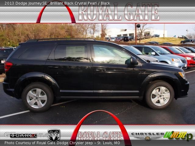 2013 Dodge Journey SE in Brilliant Black Crystal Pearl