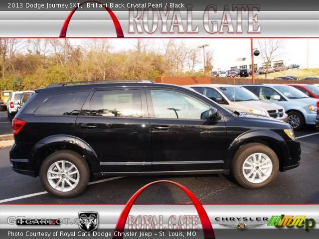 2013 Dodge Journey SXT in Brilliant Black Crystal Pearl