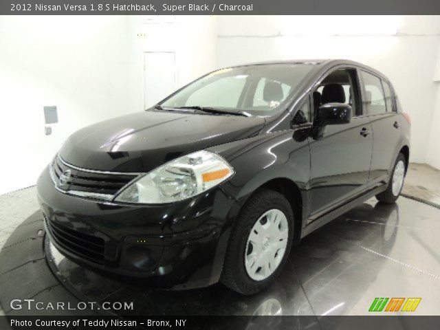 2012 Nissan Versa 1.8 S Hatchback in Super Black