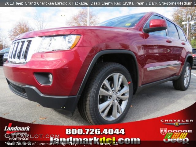 2013 Jeep Grand Cherokee Laredo X Package in Deep Cherry Red Crystal Pearl