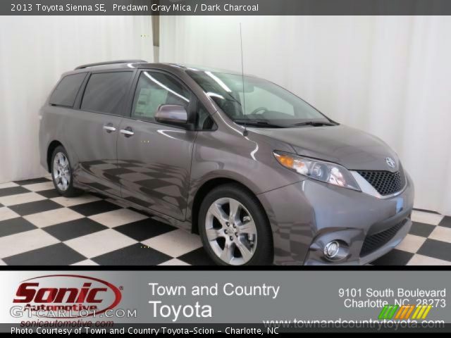 2013 Toyota Sienna SE in Predawn Gray Mica