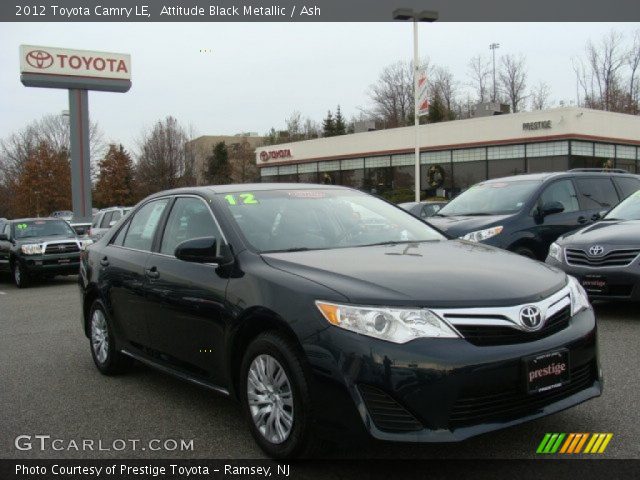 2012 Toyota Camry LE in Attitude Black Metallic