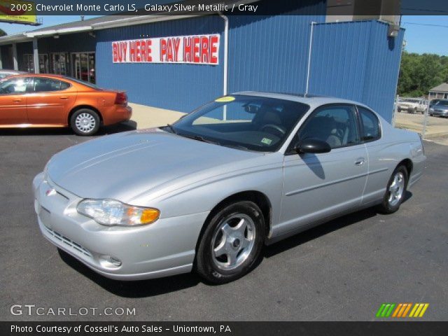 2003 Chevrolet Monte Carlo LS in Galaxy Silver Metallic