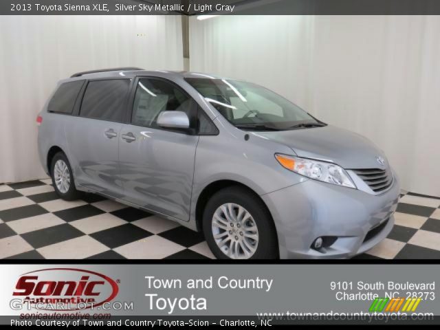 2013 Toyota Sienna XLE in Silver Sky Metallic