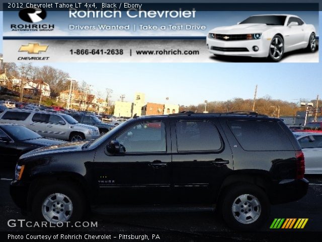 2012 Chevrolet Tahoe LT 4x4 in Black