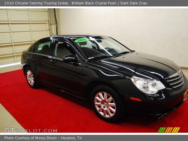 2010 Chrysler Sebring Touring Sedan in Brilliant Black Crystal Pearl