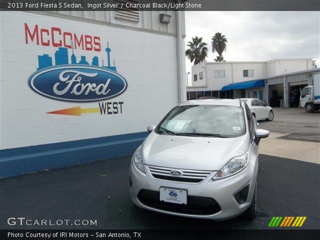 2013 Ford Fiesta S Sedan in Ingot Silver
