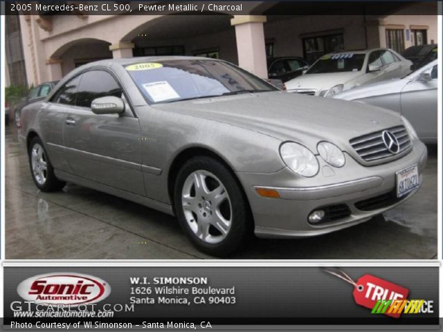 2005 Mercedes-Benz CL 500 in Pewter Metallic