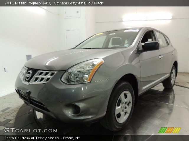 2011 Nissan Rogue S AWD in Gotham Gray Metallic