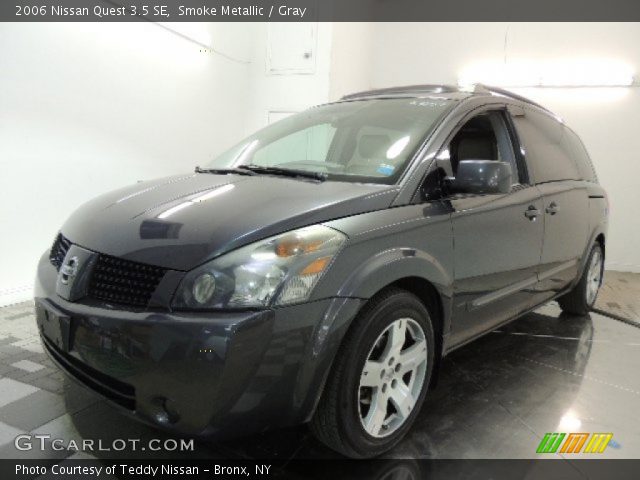 2006 Nissan Quest 3.5 SE in Smoke Metallic