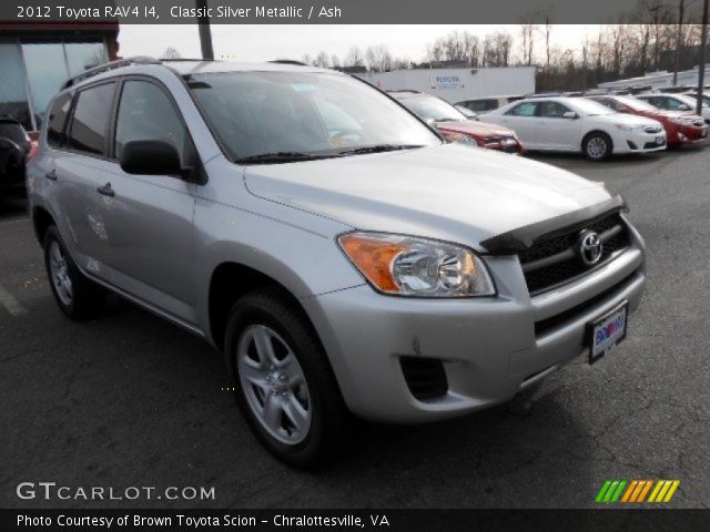 2012 Toyota RAV4 I4 in Classic Silver Metallic