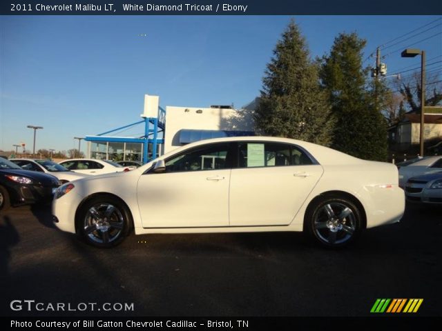 2011 Chevrolet Malibu LT in White Diamond Tricoat