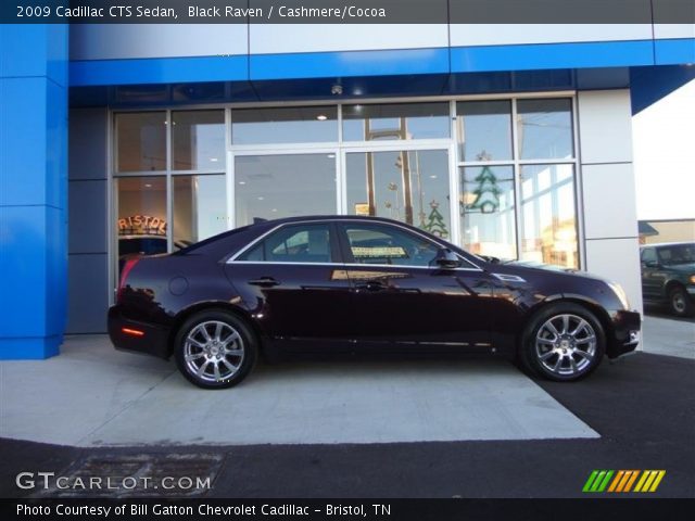 2009 Cadillac CTS Sedan in Black Raven