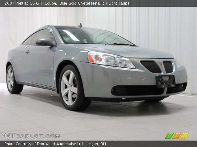 2007 Pontiac G6 GTP Coupe in Blue Gold Crystal Metallic