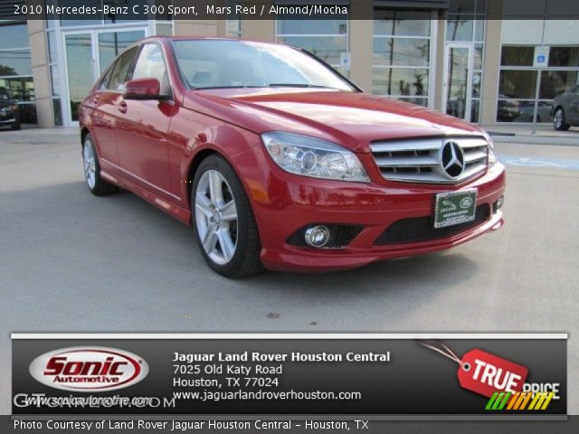 2010 Mercedes-Benz C 300 Sport in Mars Red