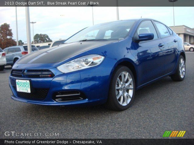 2013 Dodge Dart SXT in Blue Streak Pearl Coat