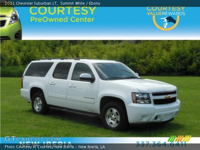 2011 Chevrolet Suburban LT in Summit White