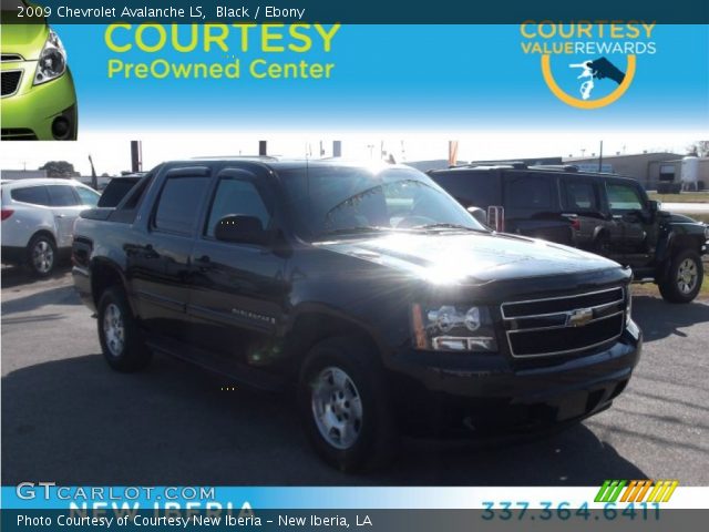 2009 Chevrolet Avalanche LS in Black