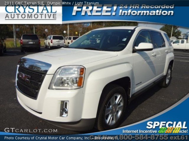 2011 GMC Terrain SLE in Olympic White