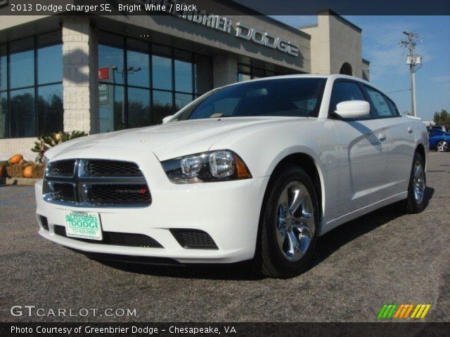2013 Dodge Charger SE in Bright White