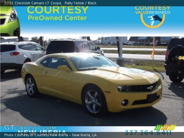 2012 Chevrolet Camaro LT Coupe in Rally Yellow