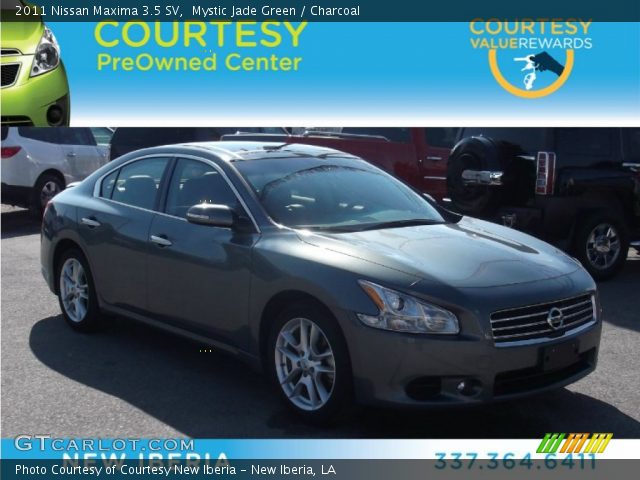 2011 Nissan Maxima 3.5 SV in Mystic Jade Green
