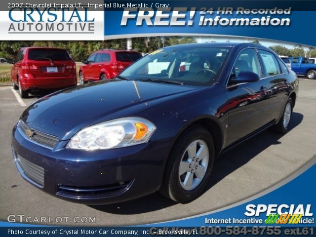 2007 Chevrolet Impala LT in Imperial Blue Metallic