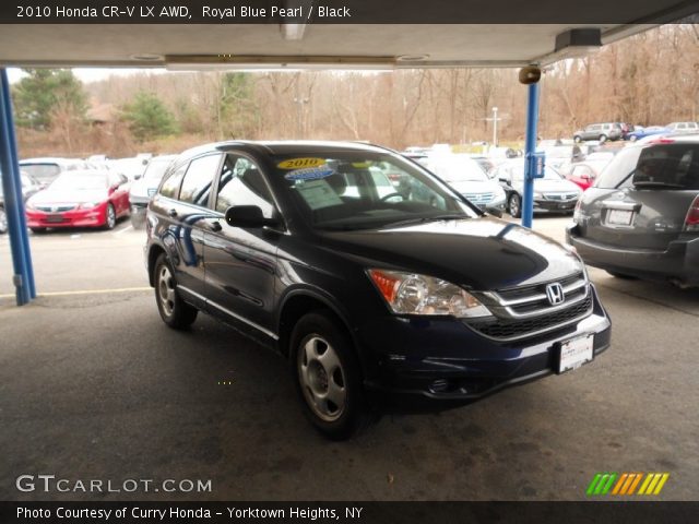 2010 Honda CR-V LX AWD in Royal Blue Pearl