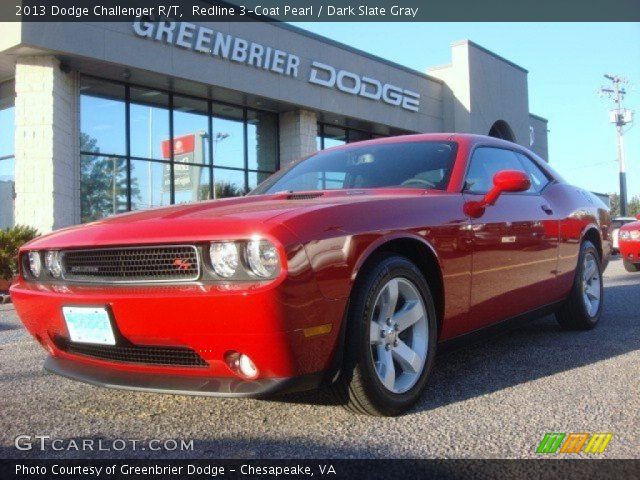 2013 Dodge Challenger R/T in Redline 3-Coat Pearl
