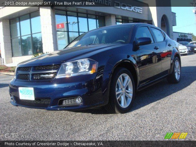 2013 Dodge Avenger SXT in True Blue Pearl