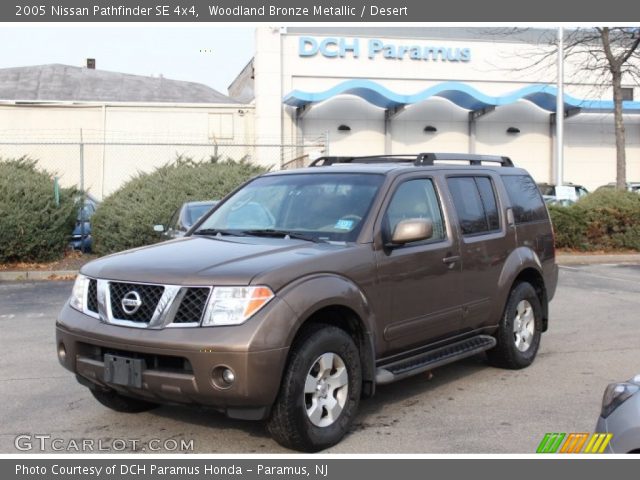 2005 Nissan Pathfinder SE 4x4 in Woodland Bronze Metallic