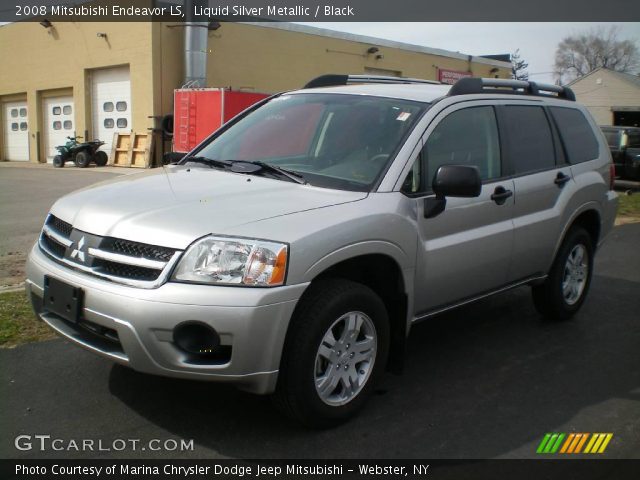 2008 Mitsubishi Endeavor LS in Liquid Silver Metallic