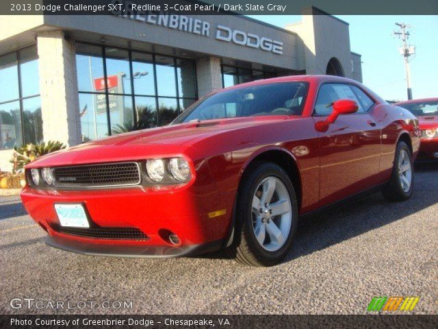 2013 Dodge Challenger SXT in Redline 3-Coat Pearl