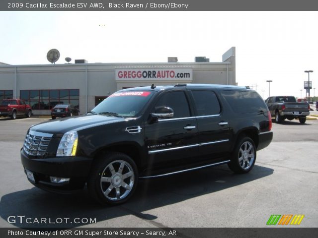 2009 Cadillac Escalade ESV AWD in Black Raven