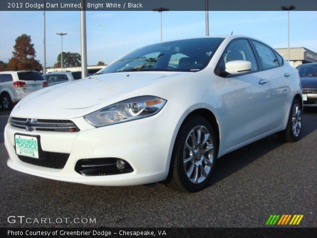 2013 Dodge Dart Limited in Bright White