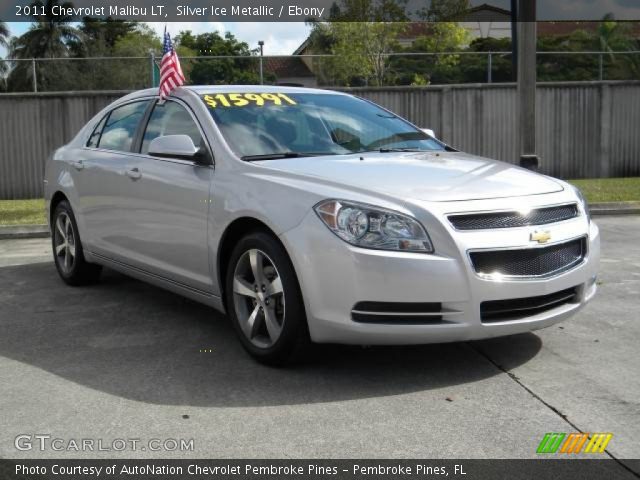 2011 Chevrolet Malibu LT in Silver Ice Metallic