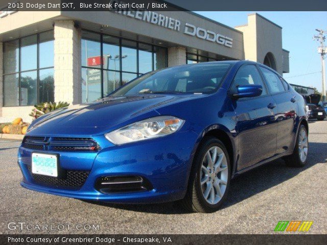 2013 Dodge Dart SXT in Blue Streak Pearl Coat