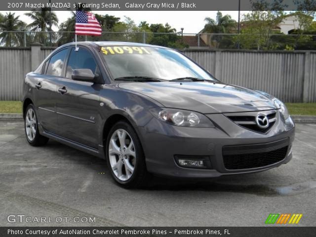 2007 Mazda MAZDA3 s Touring Sedan in Galaxy Gray Mica
