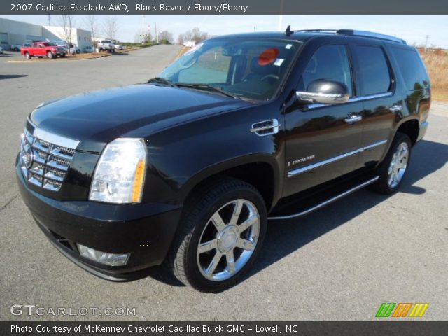 2007 Cadillac Escalade AWD in Black Raven