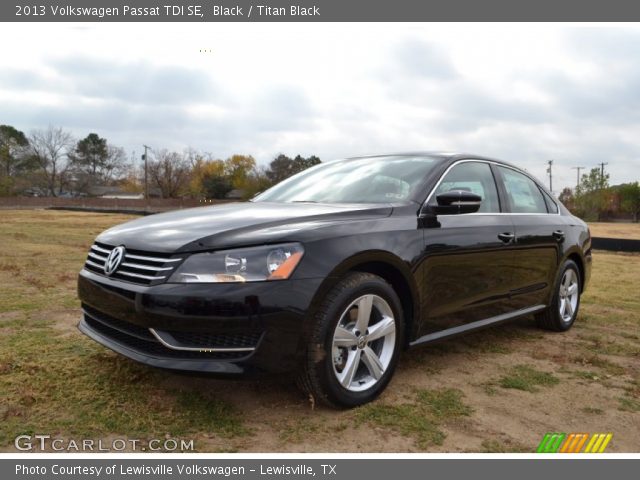 2013 Volkswagen Passat TDI SE in Black
