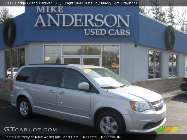 2012 Dodge Grand Caravan SXT in Bright Silver Metallic