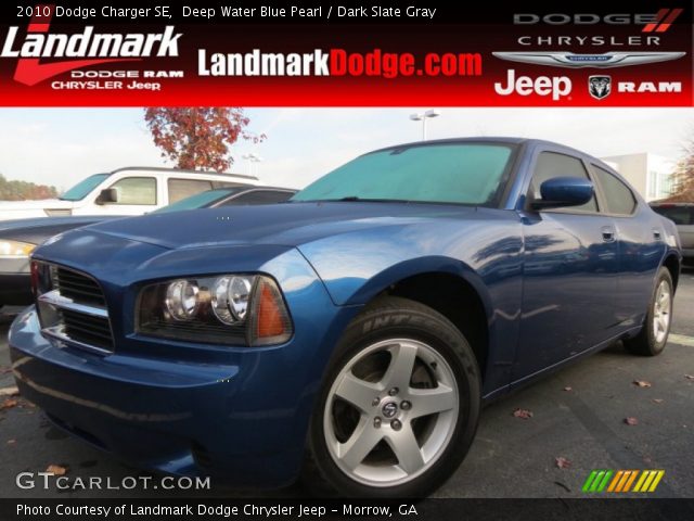 2010 Dodge Charger SE in Deep Water Blue Pearl
