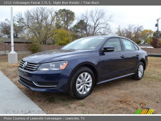 2013 Volkswagen Passat 2.5L S in Night Blue Metallic